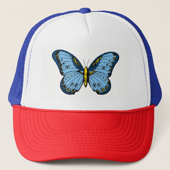 Schmetterling Truckerkappe (Vorderseite)