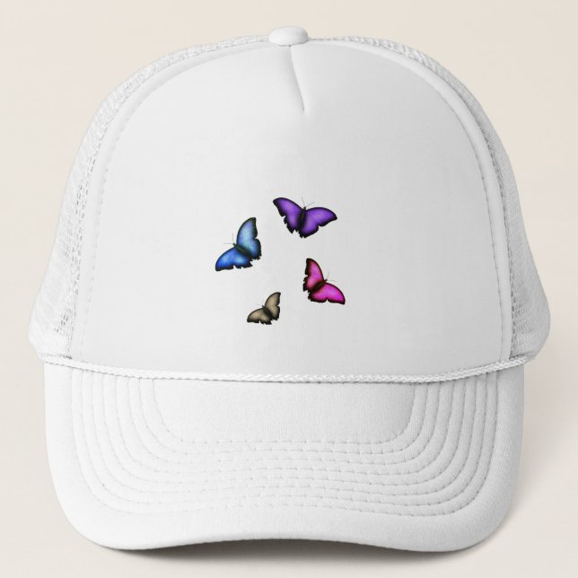 Schmetterling Truckerkappe (Vorderseite)