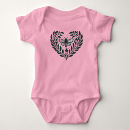 Schmetterling und Äste Baby-T-Shirt Baby Strampler