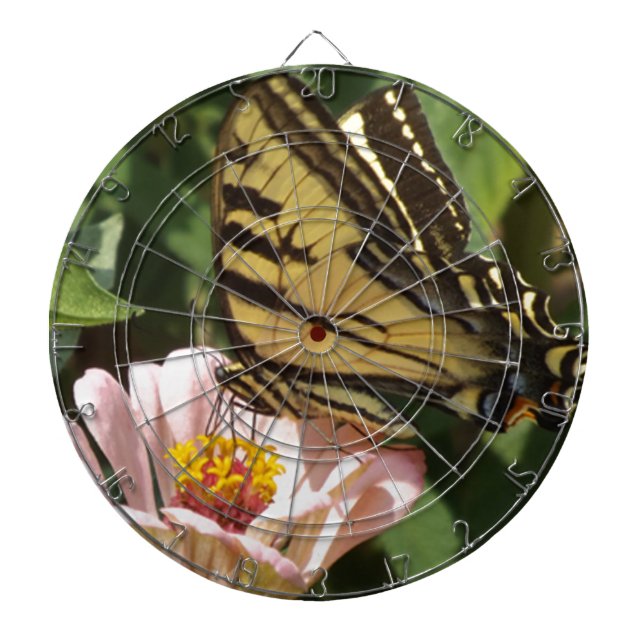 Schmetterling und Blume Dartscheibe (vorne)