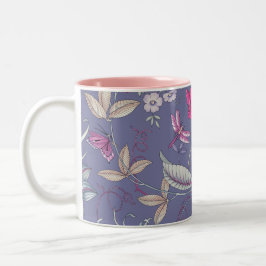 Schmetterling und Blume Muttertagsgeschenk Tasse