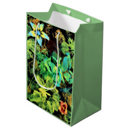 Schmetterling und Blume Rodilius Geschenktasche Mittlere Geschenktüte