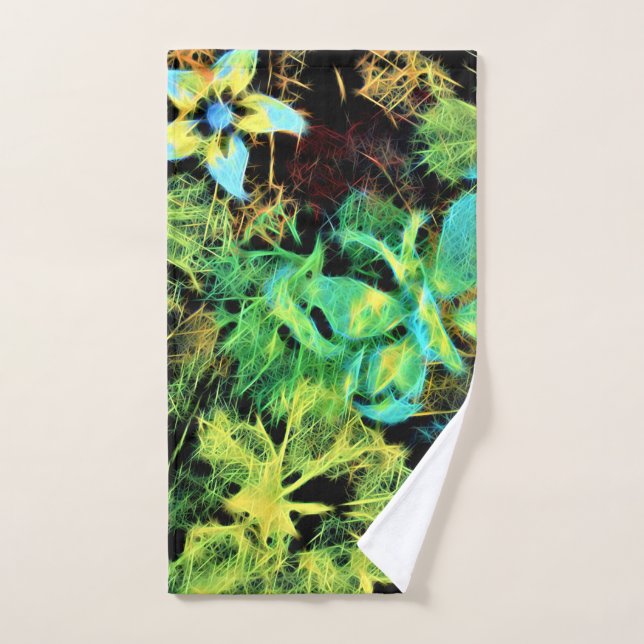 Schmetterling und Blume Rodilius Handtuch (Handtuch)