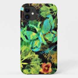Schmetterling und Blume Rodilius iPhone/iPad Case