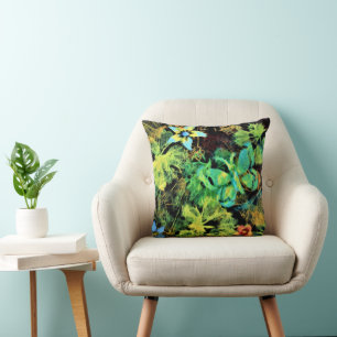 Schmetterling und Blume Rodilius-Kissen Kissen