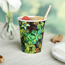 Schmetterling und Blume Rodilius Paper Cup Pappbecher