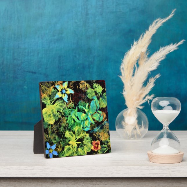 Schmetterling und Blume Rodilius Tabletop Plaque Fotoplatte (InSitu)
