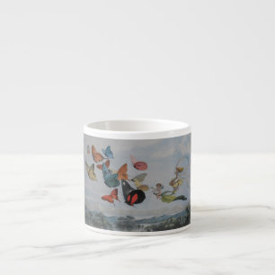 Schmetterling und Feenkönigin Schmetterlinge Feen Espressotasse