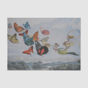 Schmetterling und Feenkönigin Schmetterlinge Feen Seidenpapier