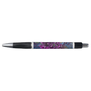 Schmetterling und Fuchshandschuh-Blume Kugelschreiber