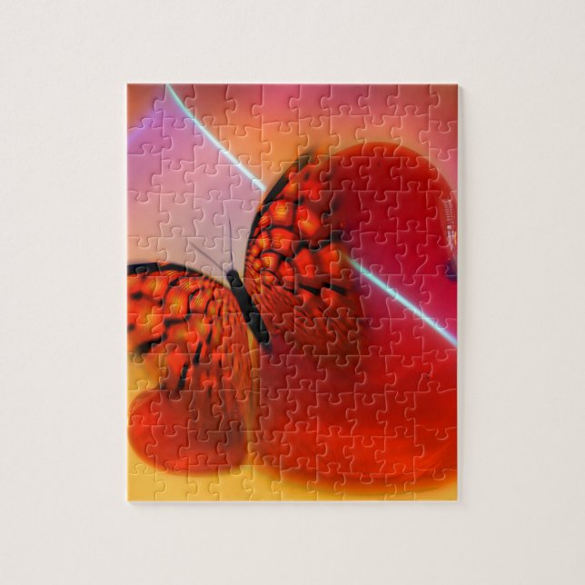Schmetterling und Herz (Vertikal)