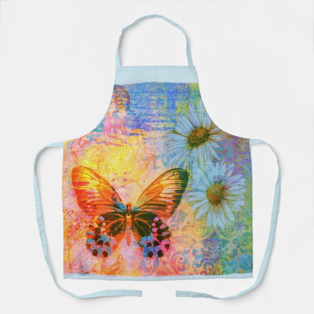 Schmetterling und Molkereien Schürze (Vorderseite)