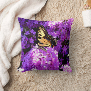 Schmetterling und Phlox Kissen