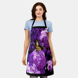 Schmetterling und Phlox Schürze