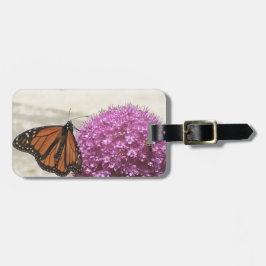 Schmetterling und Riesenzwiebel Gepäckanhänger