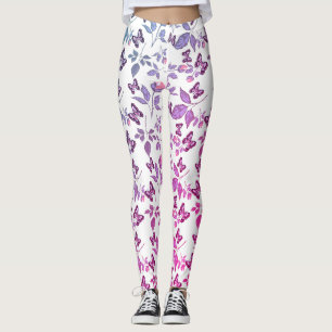 Schmetterling und schöne Natur Leggings