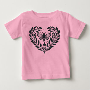 Schmetterling und Zweige Baby-T-Shirt Baby T-shirt