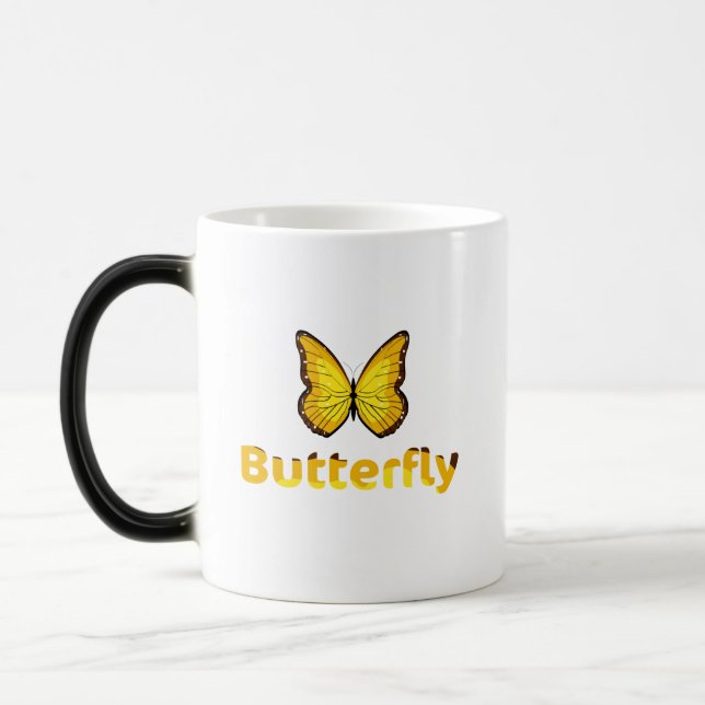 Schmetterling Verwandlungstasse (Links)