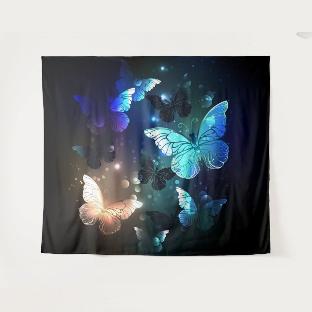 Schmetterling Wandteppich (Vorderseite (Horizontal))