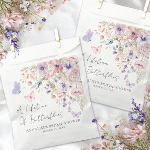 Schmetterling Wildblumen Brautparty Geschenktütchen