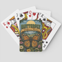 Schmetterling Wildblumenwiese POPCUT Spielkarten