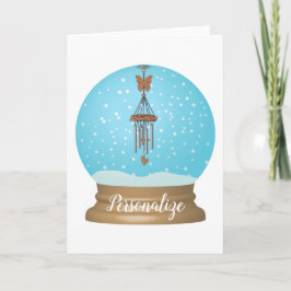 Schmetterling-Windschneedecke einzigartig whimsisi Karte