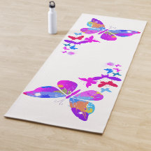 Schmetterling Yoga Mat
