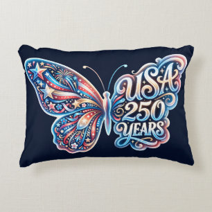 Schmetterling zum 250. Jubiläum der USA Dekokissen