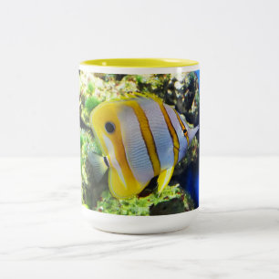 Schmetterling Zweifarbige Tasse