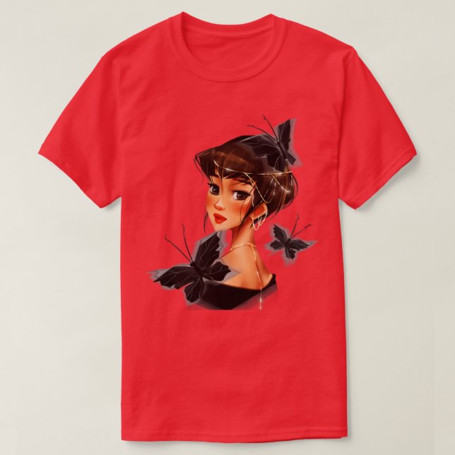 Schmetterlinge6 T-Shirt (Design vorne)