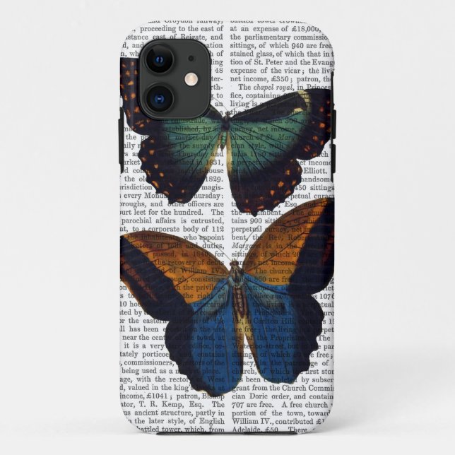 Schmetterlinge 5 Case-Mate iPhone hülle (Rückseite)
