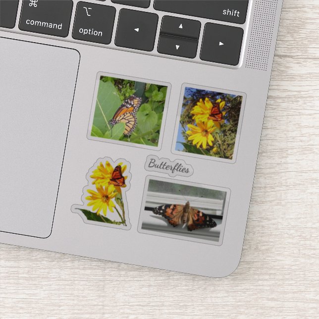 Schmetterlinge Aufkleber (Detail)