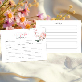 Schmetterlinge Blumenkrebskarten für Brautparty Einladung