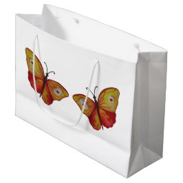 Schmetterlinge Custom Gift Bag - Große, glänzende Große Geschenktüte
