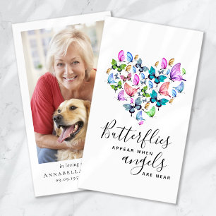 Schmetterlinge erscheinen, Engel sind nah Gedenkka