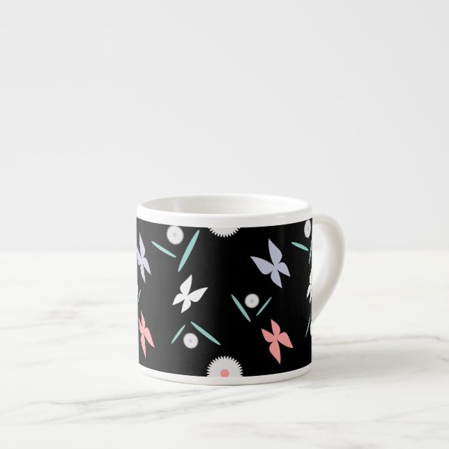 Schmetterlinge Espressotasse (Vorderseite Rechts)