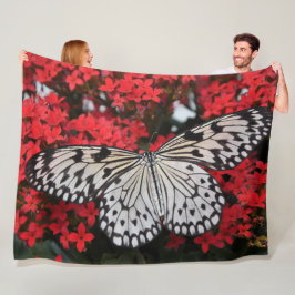 Schmetterlinge Fleecedecke