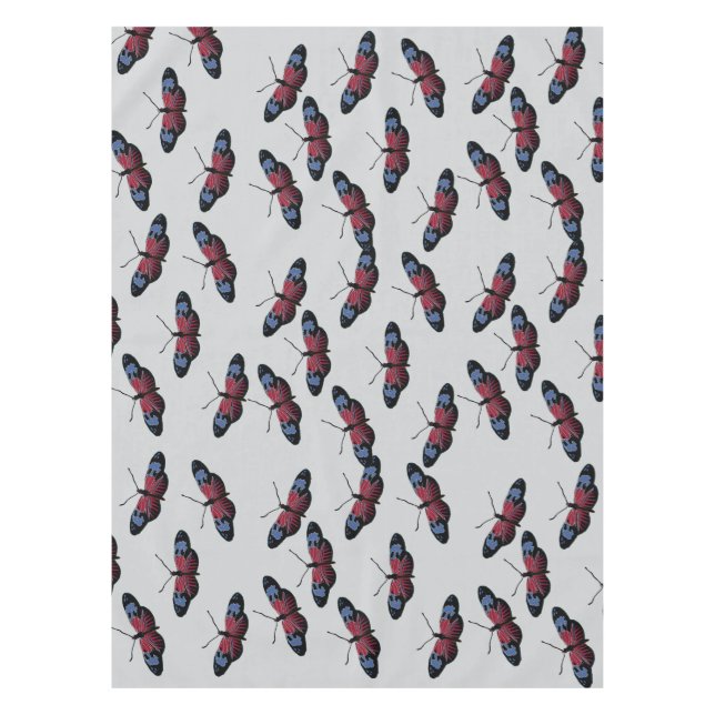 Schmetterlinge Flug Tischdecke (Vorderseite)
