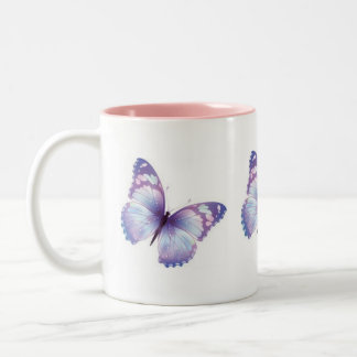 Schmetterlinge für Ihr Leben Zweifarbige Tasse