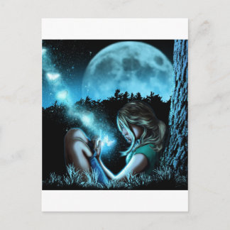 Schmetterlinge für Mädchen Postkarte