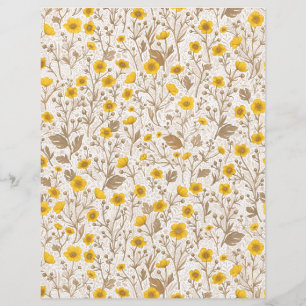 Schmetterlinge, gelb und braun