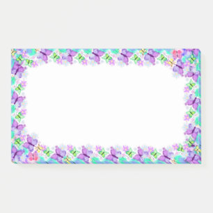 Schmetterlinge Gerahmt Post it Notes Post-it Klebezettel