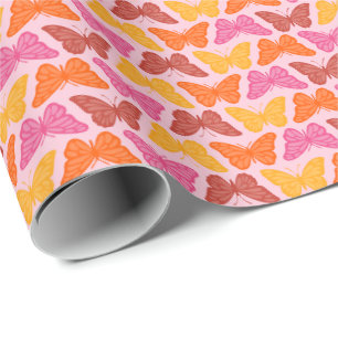 Schmetterlinge Geschenkpapier