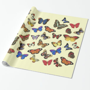 Schmetterlinge Geschenkpapier