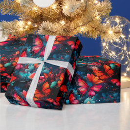 Schmetterlinge Geschenkpapier