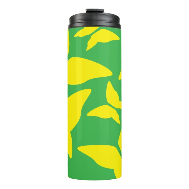 Schmetterlinge Helle Eclectic Küche Thermosbecher (Vorderseite)
