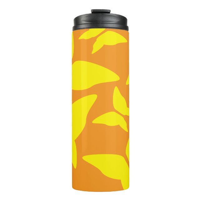 Schmetterlinge Helle Eclectic Küche Thermosbecher (Vorderseite)