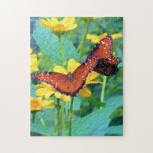 Schmetterlinge im Garten - 11x14 - 252 Stück (Vertikal)