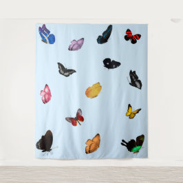 Schmetterlinge in Sky Tapestry Wandteppich