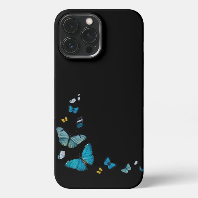 Schmetterlinge iPhone 13 Pro Max Hülle (Rückseite)